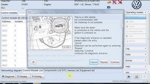ODIS Training Course VW Audi Seat Skoda Guided Fault Finding Adaptation Erase Dtc