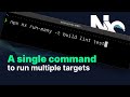 One Command to Run Multiple Tasks in Parallel