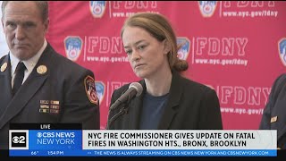 FDNY Commissioner Laura Kavanagh on recent deadly fires