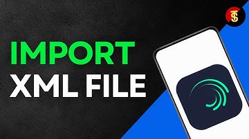 How to Import XML File on Alight Motion