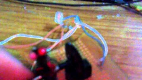 testing photo interrupter (slotted optocoupler )