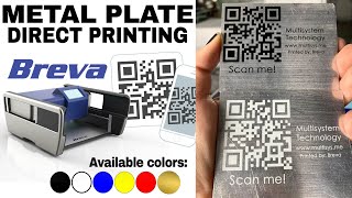 Direct Printing on Metal Plate