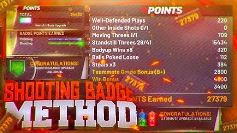 *NEW* FASTEST WAY TO GET EVERY SHOOTING BADGE ON NBA 2K20!