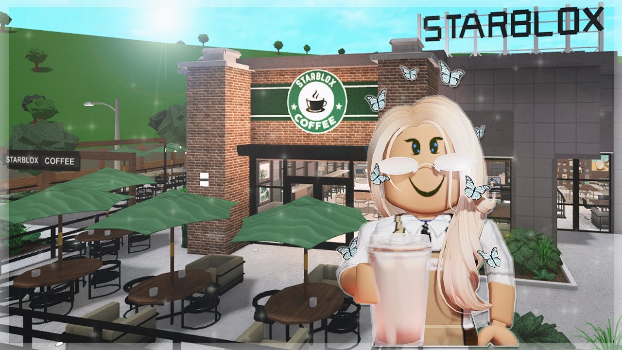 Bloxburg Starbucks Logo Decal Id