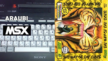 The Way of the Tiger (Gremlin Graphics, 1986) MSX [523] Walkthrough