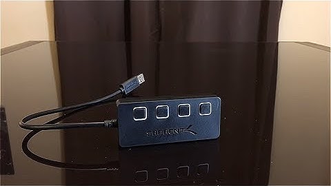 REVIEW: Sabrent 4-Port USB 3.0 Hub  -- GREAT USB HUB!