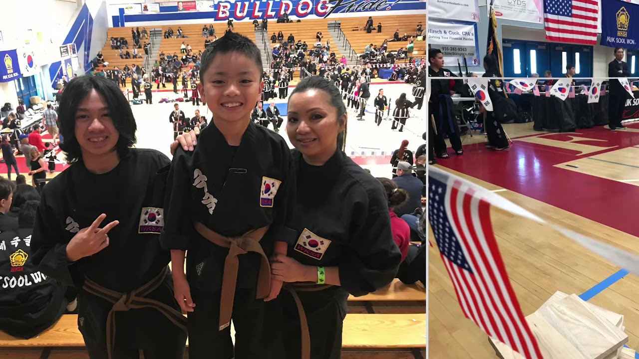 Kuk Sool Won Pacific Coast Tournament 2018 at Folsom, CA
