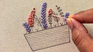 New flower embroidery designs|hand embroidery design|embroidery stitches by hand