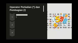 operator aritmatika dan tipe data di javascript