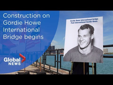 LIVE: Construction on Gordie Howe International Bridge begins in Windsor-Detroit