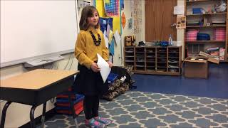 CTA 3rd grade Biography Reports 2020
