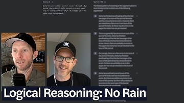 Logical Reasoning: No Rain | LSAT Demon Daily, Ep. 366