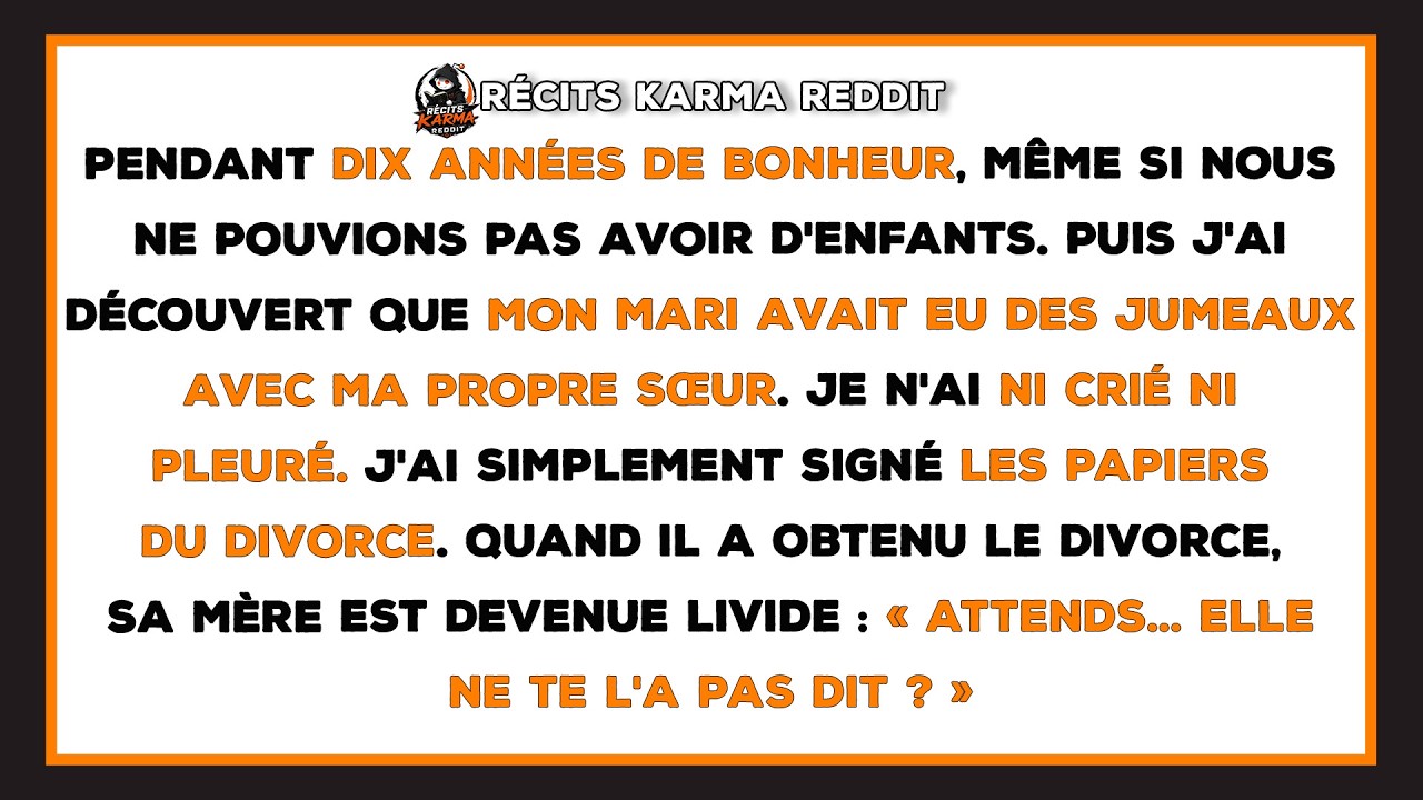 « Est-ce que tu as remis en question la relation entre Ethan et Claire ? » Cette question, posée par mon amie Denise un mardi après-midi de mars, a fait basculer ma vie. J'étais mariée à Ethan...