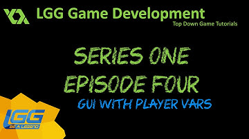 Game Maker: Studios Tutorials Series 1 - Ep. 4 ~ Simple GUI with player variables!