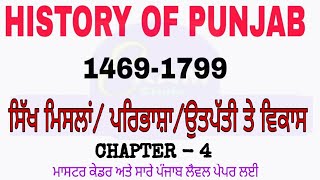 Sikh misl origins and development !History Of Punjab ! ਸਿੱਖ ਮਿਸਲਾ , ਉਤਪੱਤੀ , ਵਿਕਾਸ