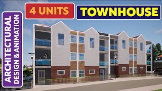 Townhouse in the suburban community