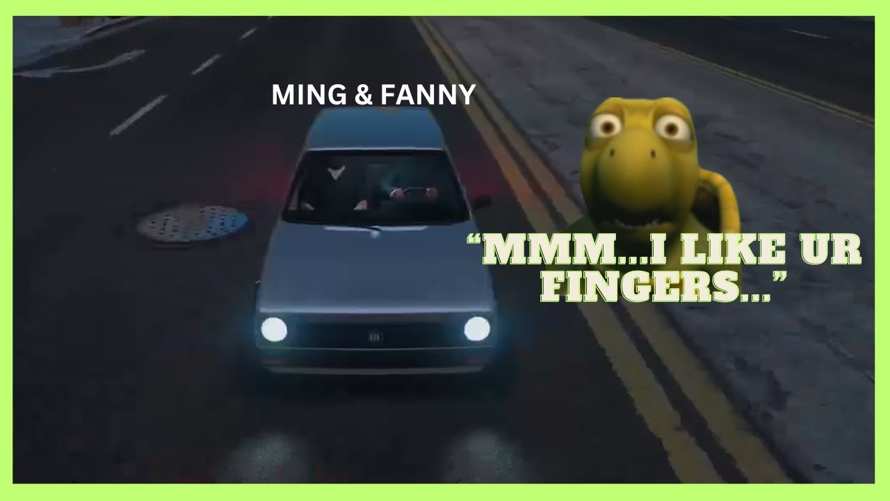 Fanny and Ming had an unhinged conversation in a car