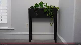 Build a DIY Indoor Standing Planter