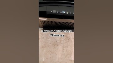 How to auto clean chimney #elica#chimneycleaning#shortvideo#chimney#how#howto#cleaning
