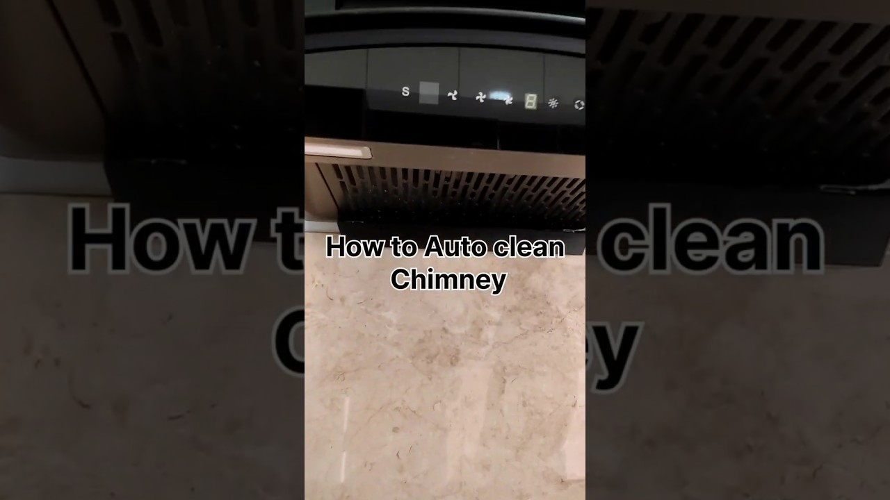 How to auto clean chimney 