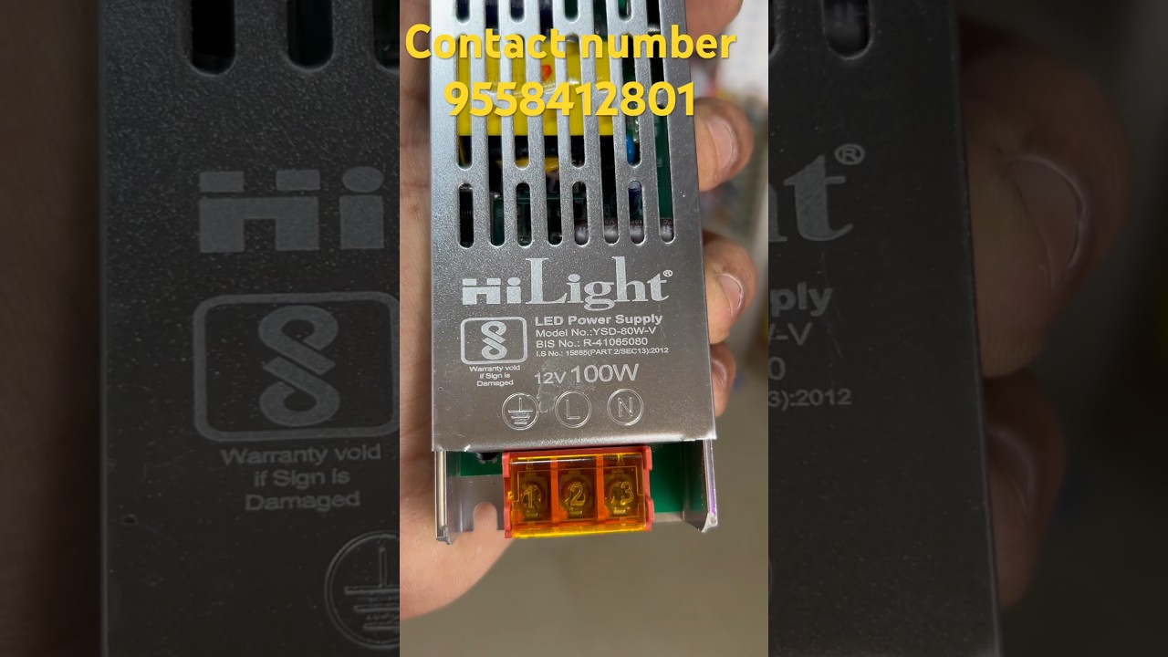 12V Hilight smps available 