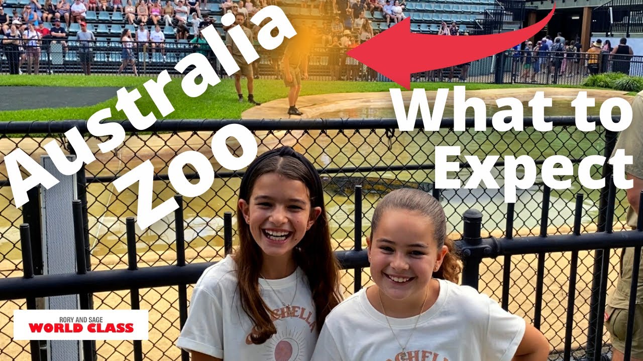 Australia Zoo Vlog 2022|Crikey! It’s Robert Irwin!|Beerwah Queensland|Rory and Sage World Class Ep76