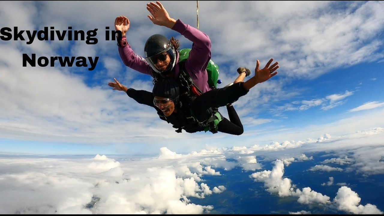 First Time Skydiving | Skydive in Voss, Norway