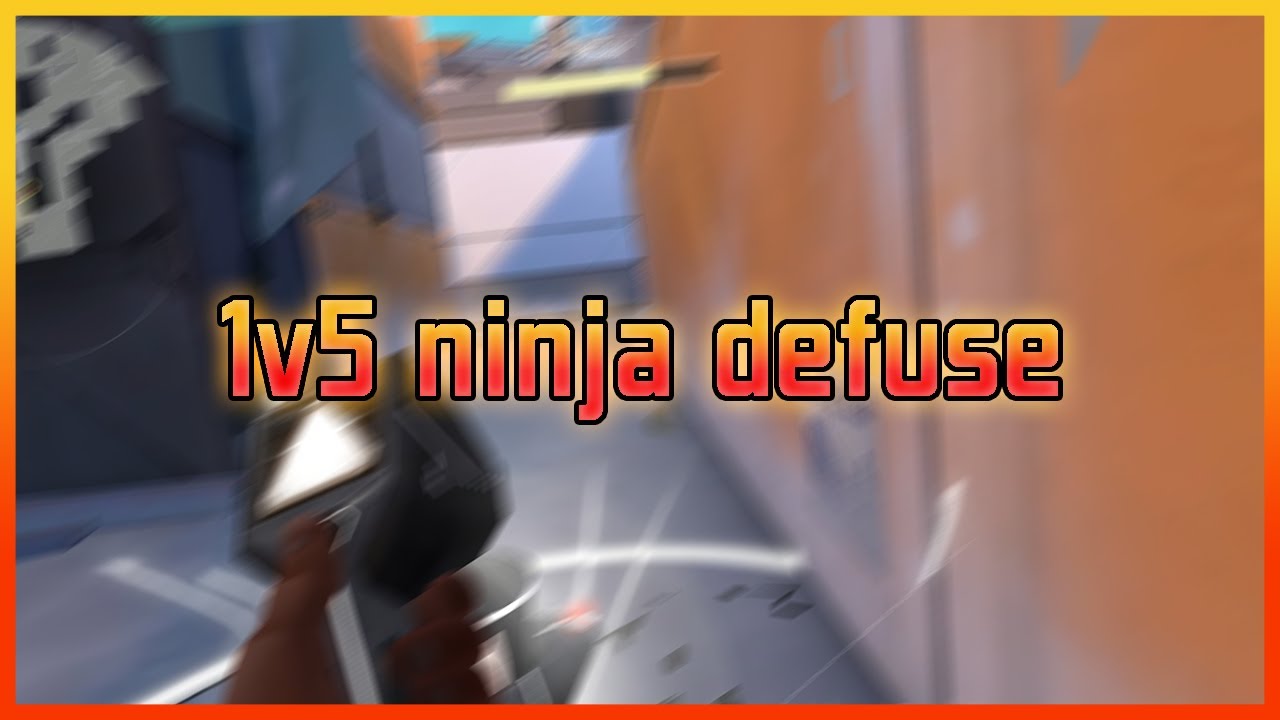 1v5 ninja defuse - YouTube