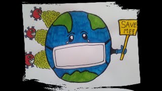 #CORONAVIRUS | CORONAVIRUS PANDEMIC: DRAWING CORONAVIRUS/AWARENESS SAFETY POSTER #SecondCovidWave