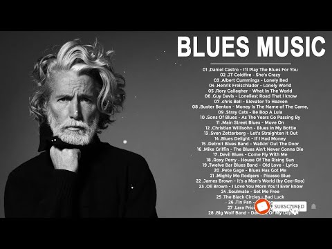 Relaxing Blues Music - Greatest Blues Rock Songs Of All Time - Slow Blues Blues Ballads Music