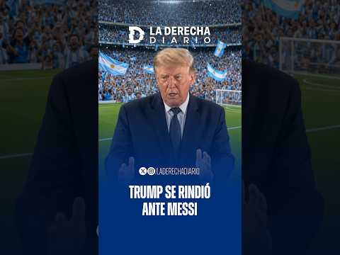 Miniatura del Short: ⚽ Trump elogió a Messi y explicó la jugada que “terminó el juego”