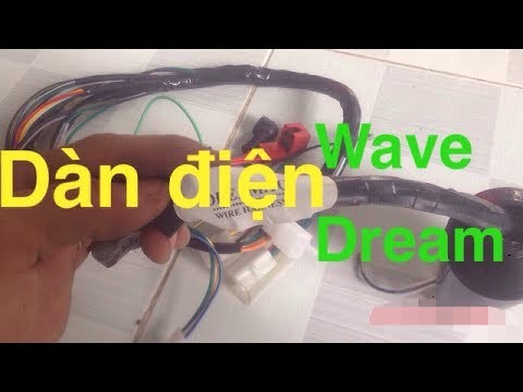 Video Chi tiết dàn điện xe máy || xe Wave dream - youtube