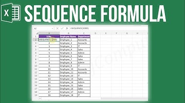 Serial Number fill in excel Sequence formula | Raj Computers | Raj sir