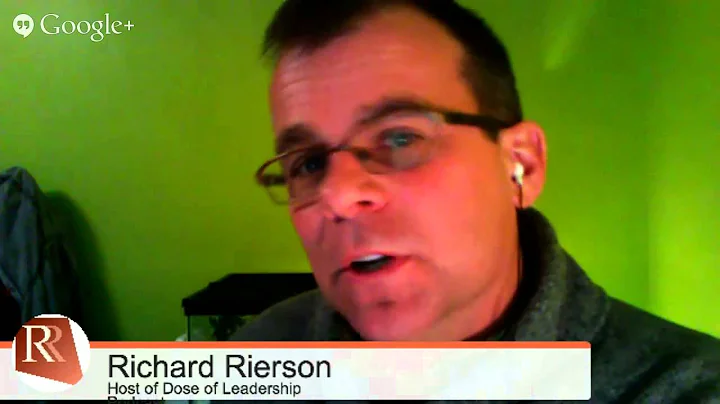Talking Leadership & Chutzpah With Richard Rierson