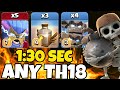 Th18 Super Yeti + Meteor Golem + Revive Spells Attack Strategy! Best Th18 Attack ( Clash of clans ) 