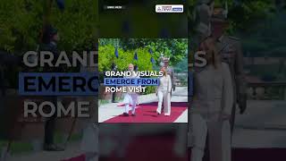 Giorgia Meloni Welcomes PM Modi | Grand Military Honour in Rome