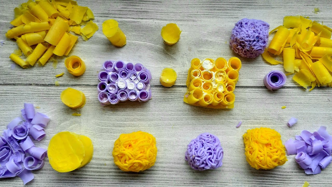 Soap ASMR explosive soap full of starch YouTube