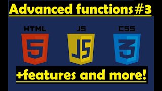 JavaScript Advanced Functions - #3 I think I skipped this episode, accidentally!