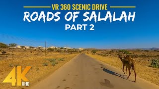Exploring Backcountry Roads & Deserted Landscapes of Salalah - 4K  360° VR - Virtual Drive Video  #2 screenshot 5