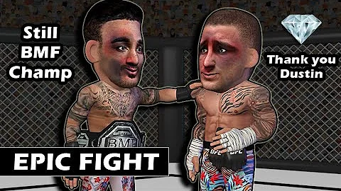 Max Holloway beats Dustin Poirier at UFC 318