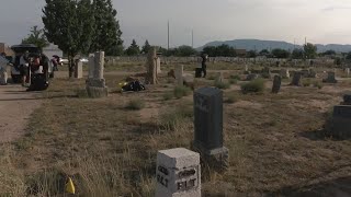 Volunteers spend Labor Day cleaning up Fairview Cemetery