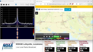 NOAA Weather Radio Local WXK80 Live Stream