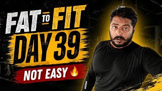 Fat To Fit Series Day 39 HIIT Workout 🔥 | Not Easy 😓 |Fatloss Journey 💪 @fitness.monster07 