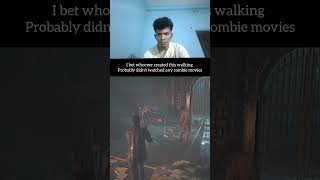 even 70 year old run faster seeing zombies #gaming #residentevil #gameplay #residentevil2remake