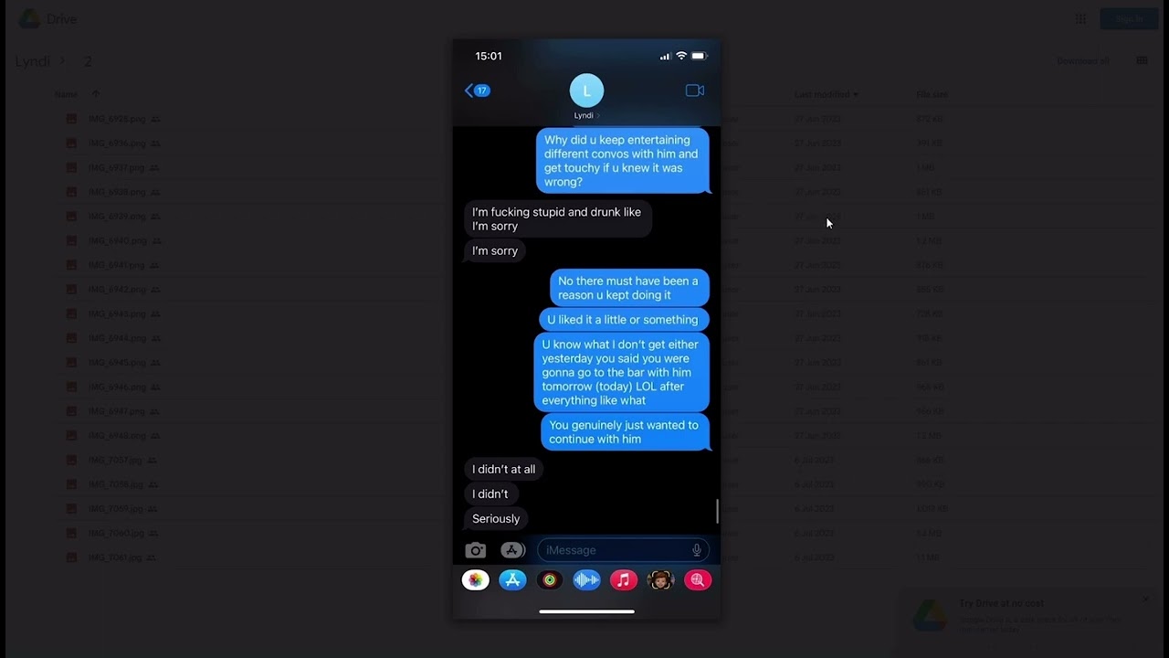 RatedEpicz exposes Lyndi by leaking dms… (Part 1)