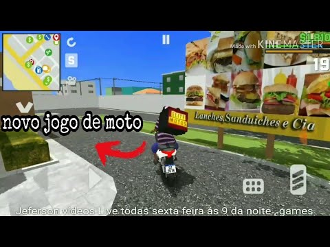 JOGO MOTOS BRASIL ♤ TRABALHANDO DE ENTREGADOR COM A BIZ ♤ 