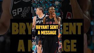 Both Carter and Kobe Bryant sent a message 😳