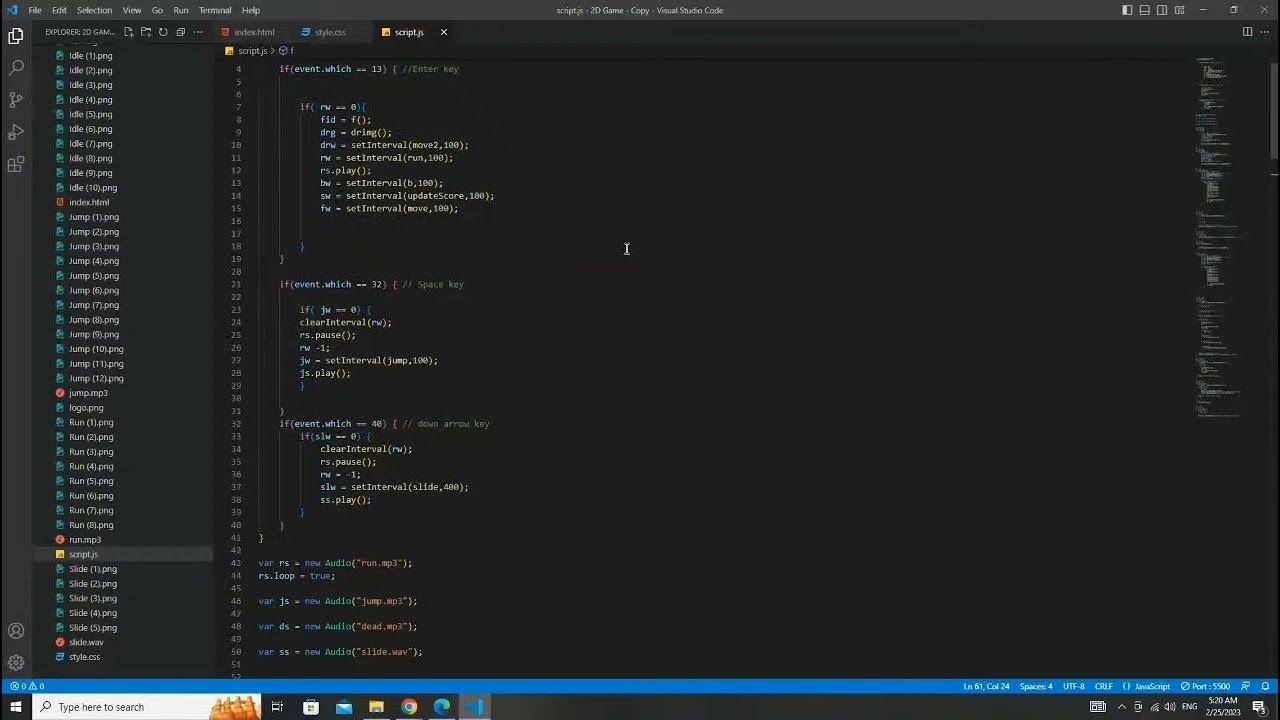 Building a 2D sprites animation game using pure HTML, CSS, and ...