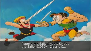 Popeye the Sailor meets Sinbad the Sailor (1936) - Classic Cartoon Episode 🎬