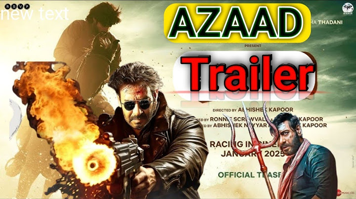 Azad official trailer Ajay Devgan Abhishek k aaman  d rasa t ronni s